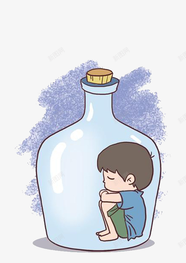 自闭症宣传png免抠素材_新图网 https://ixintu.com 儿童 宣传 平面 自闭
