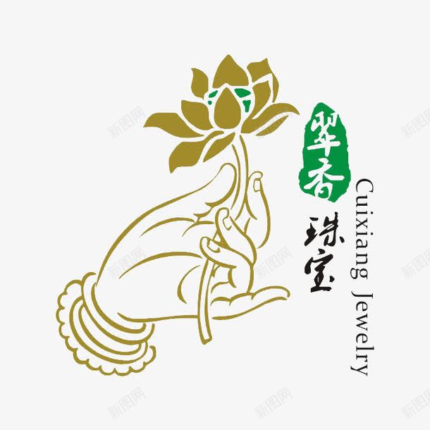 翡翠珠宝佛手莲花图标png_新图网 https://ixintu.com amp logo 佛手 图标 图案 拼音 拼音卡片 文字 标志 珠宝 线描 翡翠 翡翠logo 莲花