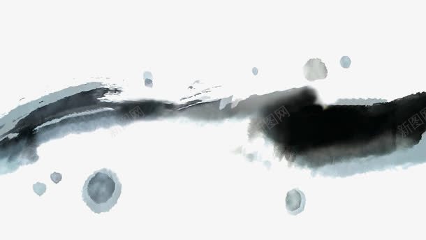 中国风水墨画png免抠素材_新图网 https://ixintu.com 中国风 山水画 水墨画