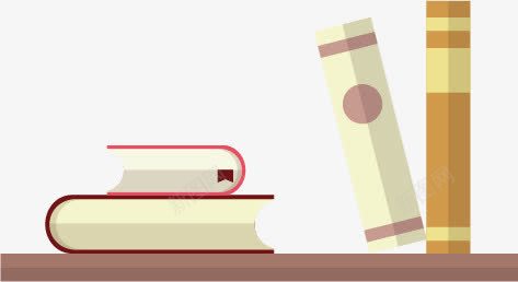 书架png免抠素材_新图网 https://ixintu.com 书架 书籍 家居 扁平化 置物架