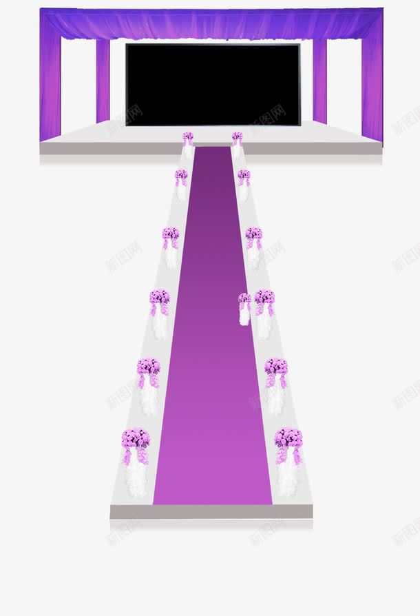 婚庆舞台png免抠素材_新图网 https://ixintu.com kt板 大型KT板 婚庆背景 婚庆舞台 婚礼 婚礼舞台现场效果图 婚礼资料 舞台 设计
