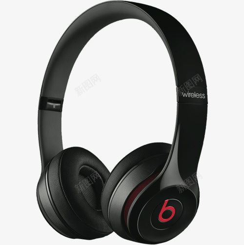 实物黑底红色标志魔声耳机png免抠素材_新图网 https://ixintu.com Beats hifi耳机 产品实物 奢侈品耳机 立体声耳机 高端耳机 魔声耳机