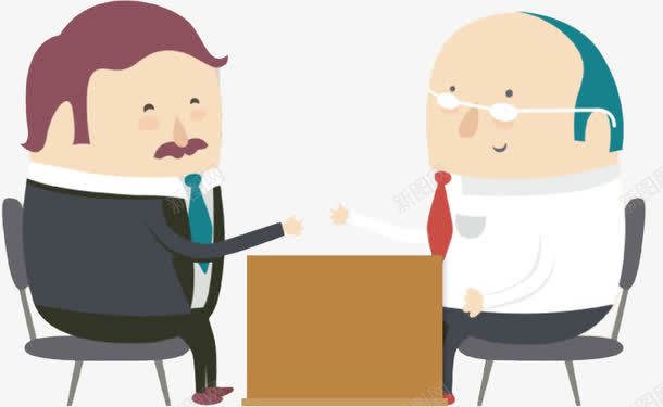 领导人物png免抠素材_新图网 https://ixintu.com 公司人物 坐着 应聘人物素材 招聘人物素材