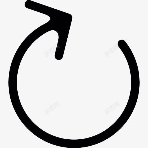 循环加载图标png_新图网 https://ixintu.com Web 令人耳目一新 方向 方向指示标志 逆时针环形箭头