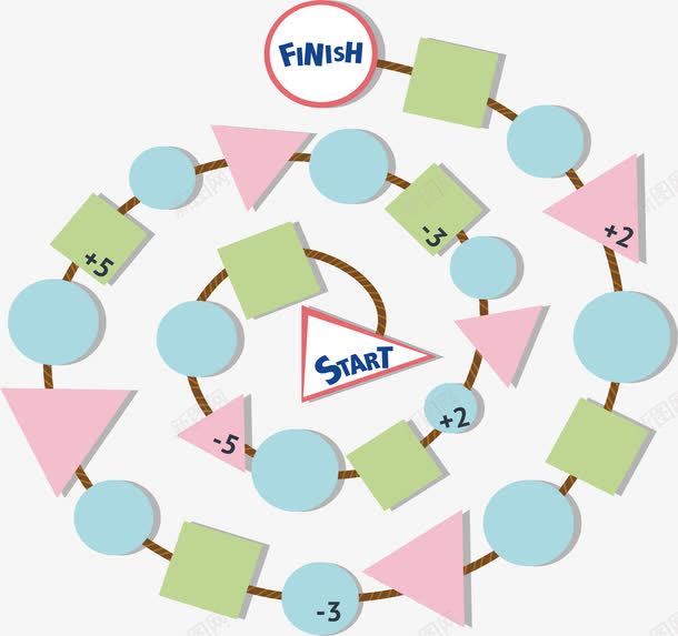 几何图形迷宫图png免抠素材_新图网 https://ixintu.com 儿童迷宫 几何图形 可爱迷宫 大富翁 定制流程 流程图 游戏大富翁 矢量素材 起点终点 超级大富翁 迷宫线路