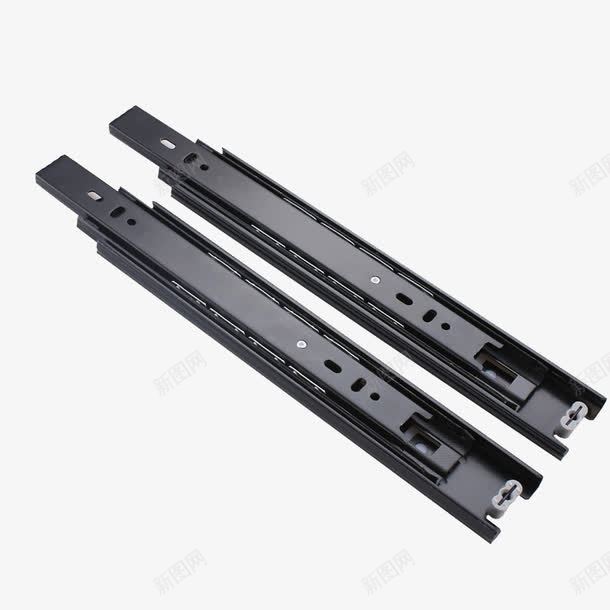 抽屉轨道三节轨png免抠素材_新图网 https://ixintu.com 产品实物 实心滚珠 抽屉轨道三节轨 橱衣柜导轨 滑道抽屉跑道滑轨 百货商品