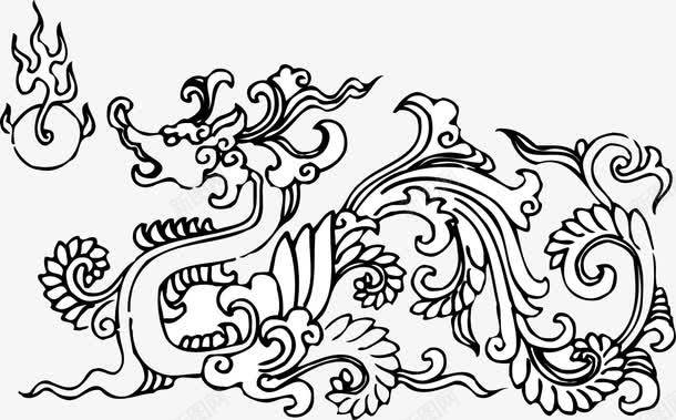 中国龙元素png免抠素材_新图网 https://ixintu.com 东方 中国元素 祥云 象征 龙