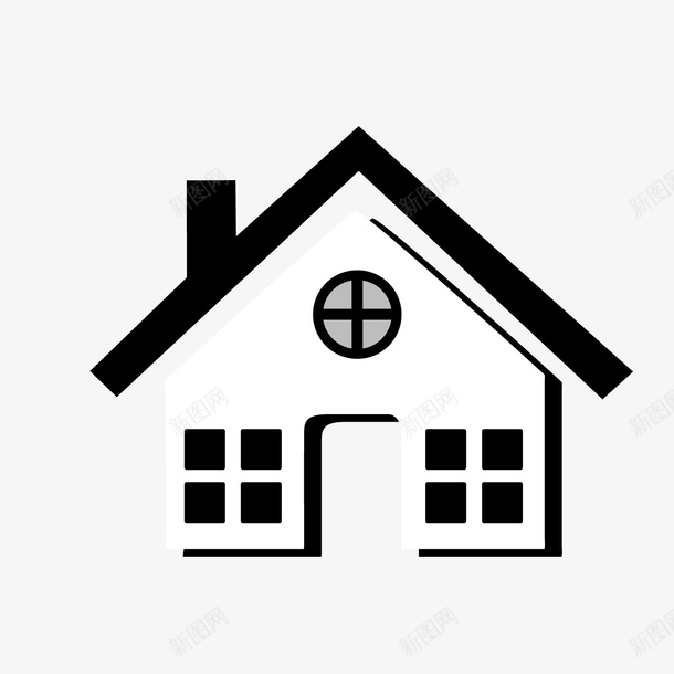 卡通扁平化装饰屋子图标矢量图eps_新图网 https://ixintu.com 卡通屋子 屋子png 屋子图标 房子 扁平化屋子 矢量屋子 装饰屋子 矢量图