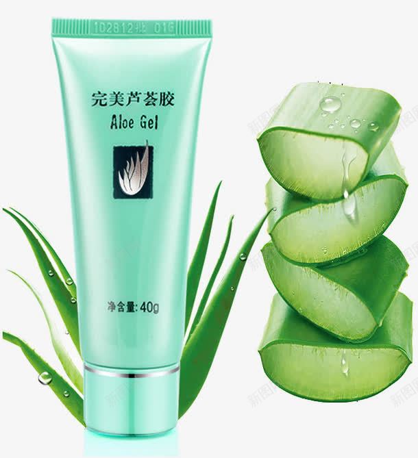 实物完美芦荟啫喱膏png免抠素材_新图网 https://ixintu.com 产品实物 凝胶 啫喱膏 护肤用品 日用品 洗护用品 美容用品
