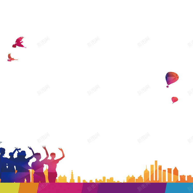 剪影商务企业招聘背景psd设计背景_新图网 https://ixintu.com 企业形象 企业文化 企业精神 共创未来 剪影 励志 商务 大气 招聘 携手共聚 梦想