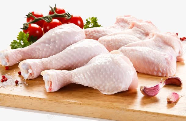 一盘鸡腿肉png免抠素材_新图网 https://ixintu.com 生肉 美食 食物 鸡肉 鸡腿肉
