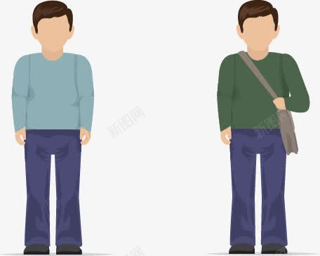 扁平化人物大学生矢量图ai免抠素材_新图网 https://ixintu.com 卡通 学生 扁平化 男生 矢量图