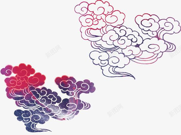 中国云纹png免抠素材_新图网 https://ixintu.com 中国风 云 云朵 云纹 水纹 祥云
