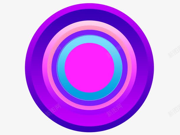 渐变圆形背景png免抠素材_新图网 https://ixintu.com 双十二 双十二免费 双十二图片 双十二素材 紫色背景 紫色背景素材
