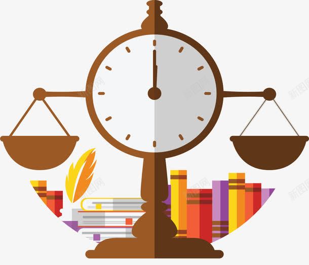 公平正义法律天平矢量图ai免抠素材_新图网 https://ixintu.com 天平 天平砝码 水平称 法律书籍 法律天平 法律宝典 法律法规 矢量png 矢量图