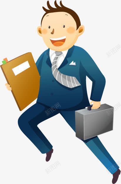 商务人物png免抠素材_新图网 https://ixintu.com 上班路上 企业文化 商务人物 男士 积极向上