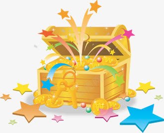 金光四射的宝箱双11png免抠素材_新图网 https://ixintu.com 11 四射 金光