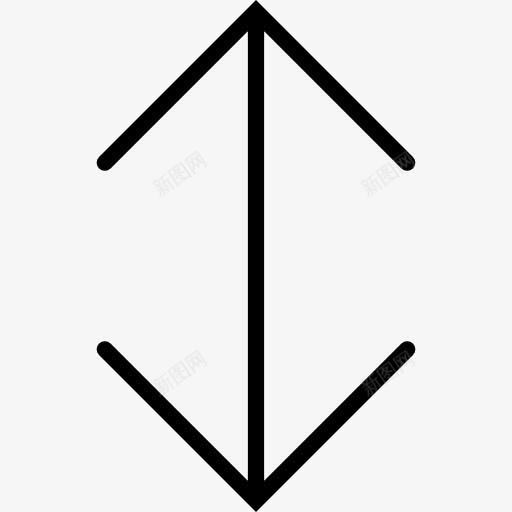 调整箭头图标png_新图网 https://ixintu.com 下箭头 双箭头 图形编辑器 大小 尺寸 箭头
