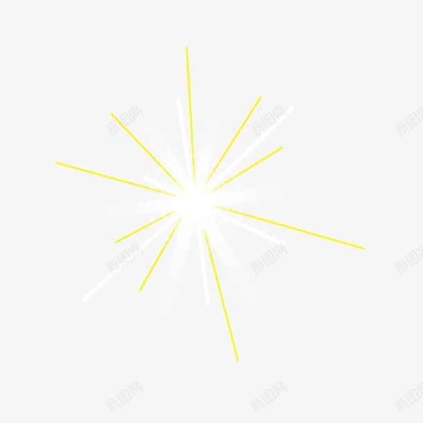 星光光束png免抠素材_新图网 https://ixintu.com 动感线条 放射状背景 流星雨光效 炫光 超酷光线 闪闪发光