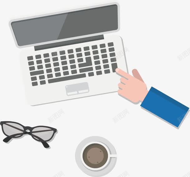 产品界面演示png免抠素材_新图网 https://ixintu.com 产品原型 产品演示 产品经理 原型展示 操作电脑 矢量png