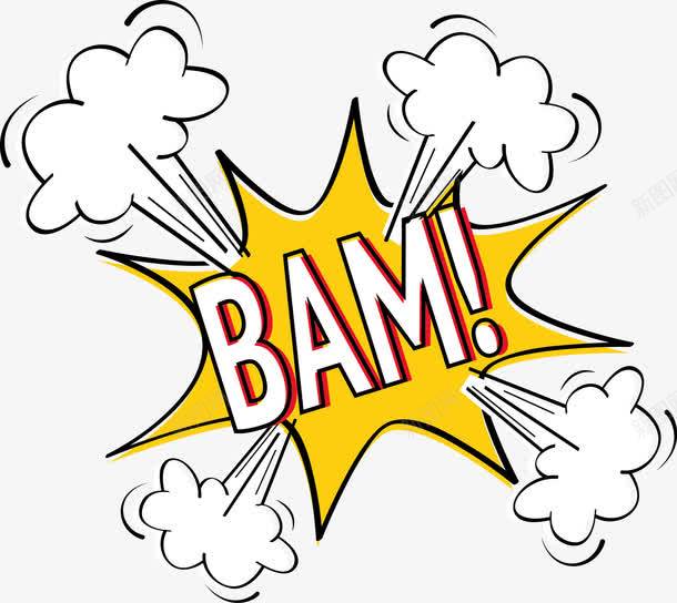 波普风爆炸云字体png免抠素材_新图网 https://ixintu.com BAM 云 出气 字体设计 波普 波普风 爆炸 爆炸设计
