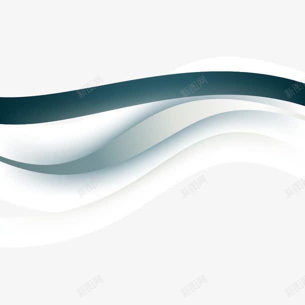 深蓝线条商务背景png免抠素材_新图网 https://ixintu.com 卡片 卡片背景 商业 商业背景 商务 大波浪线条 曲线 波浪 渐变 简约 线条 蓝色