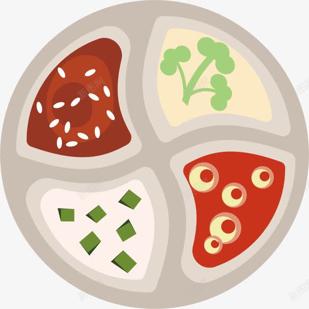 水彩食物火锅png免抠素材_新图网 https://ixintu.com 创意 卡通手绘 水彩 火锅 绿色 美食 蔬菜 食物