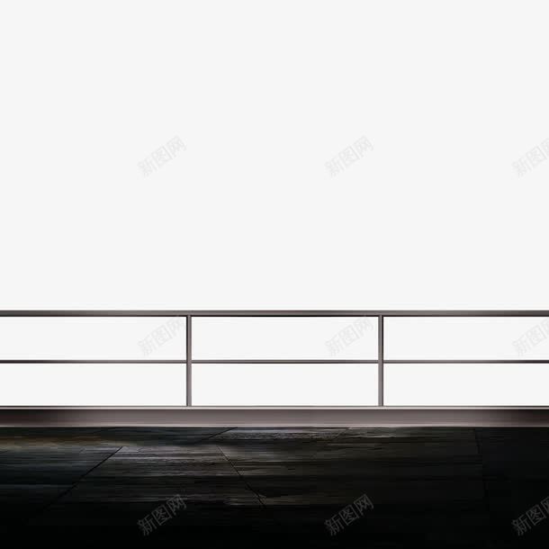 黑色路面png免抠素材_新图网 https://ixintu.com 栏杆 纹理 道路