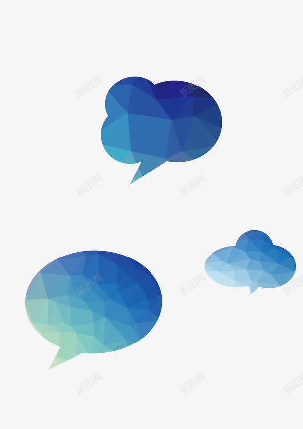 蓝色渐变几何图形指示框png免抠素材_新图网 https://ixintu.com 几何框架 指示框 文字指示框 梦幻渐变框架 淡蓝色 矢量框架 蓝色