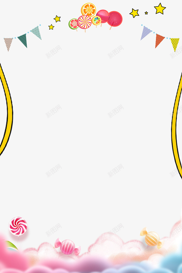 儿童节快乐童话主题边框psd免抠素材_新图网 https://ixintu.com 61 61乐翻天 61儿童节 儿童节 儿童节促销 儿童节快乐 六一儿童节 玩转六一 童心飞扬 缤纷童年