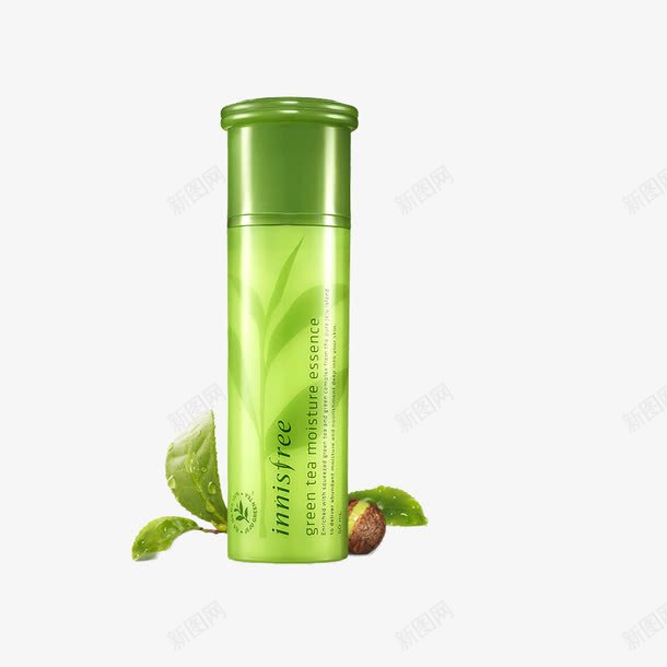 悦诗风吟绿茶精萃滋润精华露50mlpng免抠素材_新图网 https://ixintu.com 产品实物 悦诗风吟 护肤 精华 绿色 绿茶