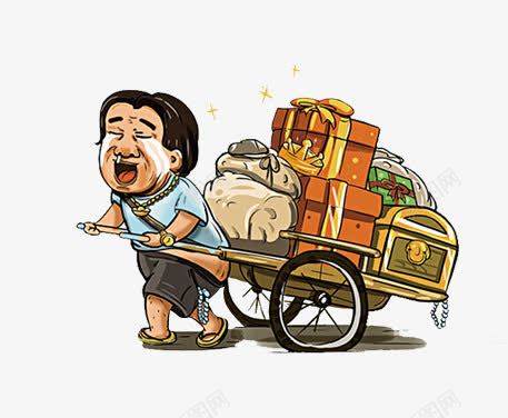 拉车的男人png免抠素材_新图网 https://ixintu.com 促销素材 拉车的男人 斗车 清仓 老板都哭了