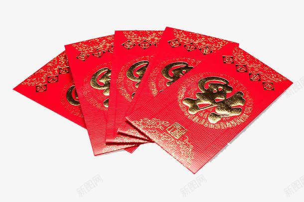 红包png免抠素材_新图网 https://ixintu.com 压岁钱 实物 新年红包 福 红包 装饰