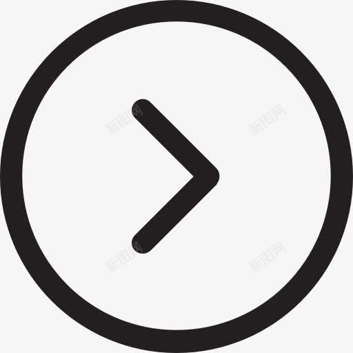 下一首按钮图标png_新图网 https://ixintu.com 便签按钮 多媒体选项 箭头方向 视频打码贴纸 视频播放器 跳过 音乐播放器