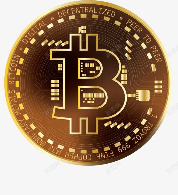 铜线花纹的比特币png免抠素材_新图网 https://ixintu.com 比特币 比特币花纹 矢量png 虚拟币 货币 铜线花纹