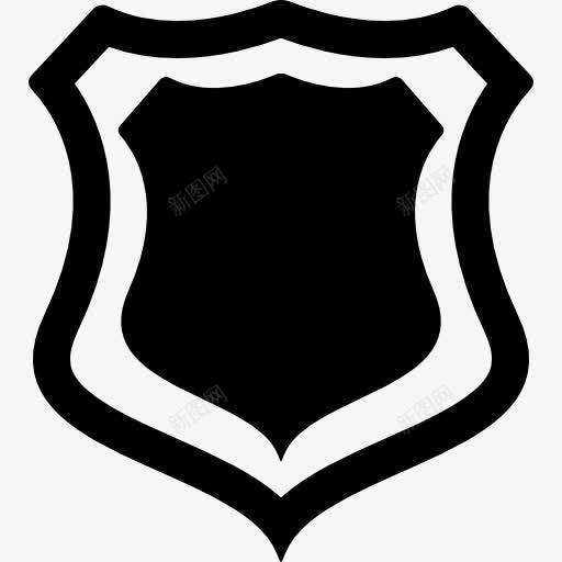 盾徽的轮廓图标png_新图网 https://ixintu.com 形状 徽章 徽章的轮廓剪影 盾形徽章 盾牌 盾牌形状