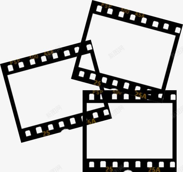 电影胶片png免抠素材_新图网 https://ixintu.com 淘宝素材 电影 素材 胶片 装饰素材