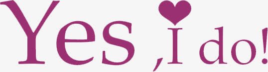 YESIDO字体婚礼展架png免抠素材_新图网 https://ixintu.com do yes 图片 婚礼 字体