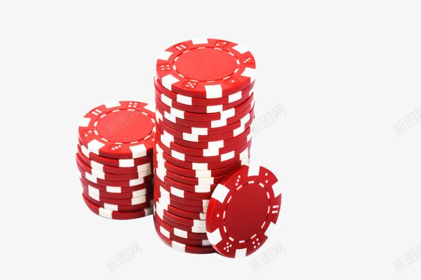 红色筹码png免抠素材_新图网 https://ixintu.com 娱乐 棋牌 游戏