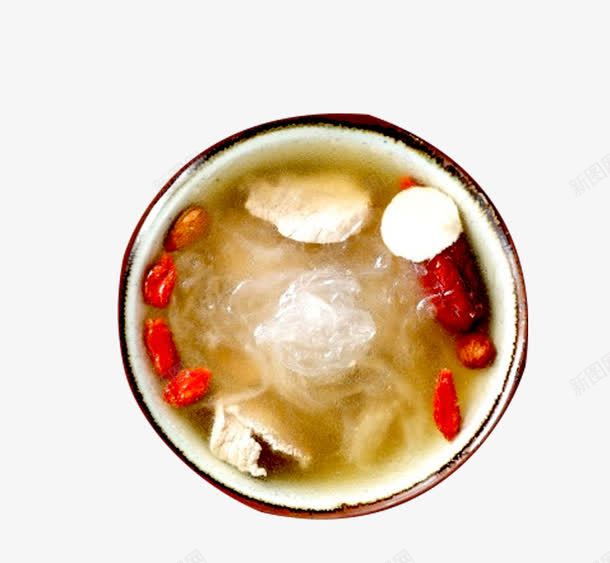 炖好的燕窝食材png免抠素材_新图网 https://ixintu.com 枸杞燕窝羹 滋补燕窝羹 炖好的食材 白燕盏
