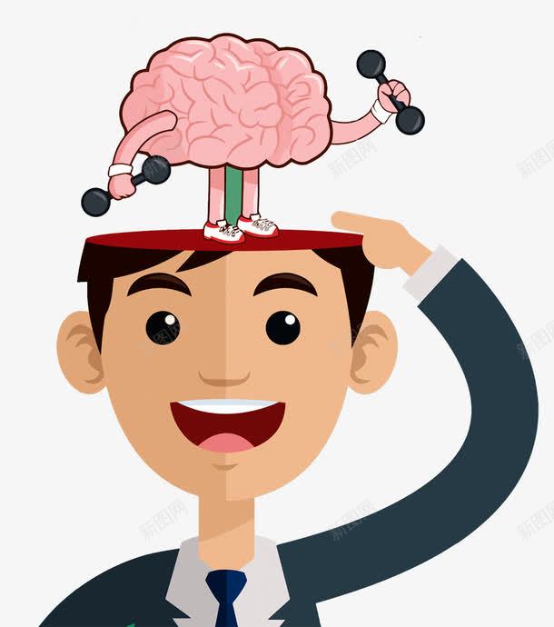 招募最强大脑招聘海报png免抠素材_新图网 https://ixintu.com 企业招聘 公司招聘 大脑漫画 招募最强大脑招聘海报 招聘海报 招贤纳士 白色背景