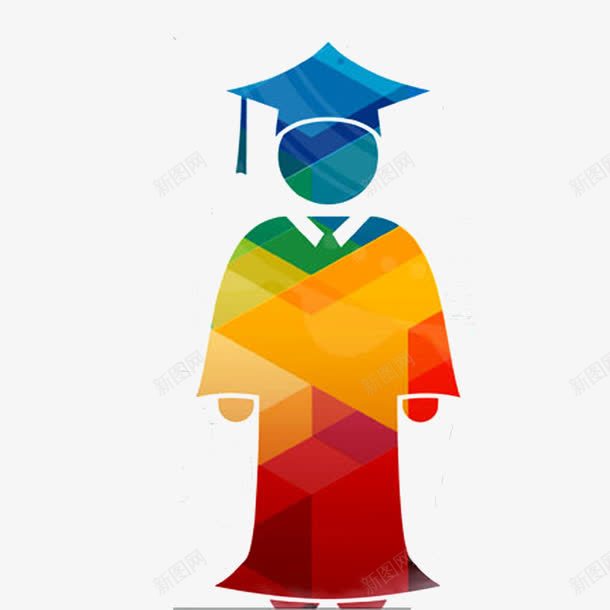 撞色彩绘png免抠素材_新图网 https://ixintu.com 单一元素 大学 宣传 海报