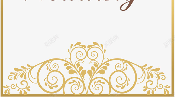 婚礼黄色花纹爱心png免抠素材_新图网 https://ixintu.com wedding 婚礼 爱情 结婚 花纹爱心 黄色爱心