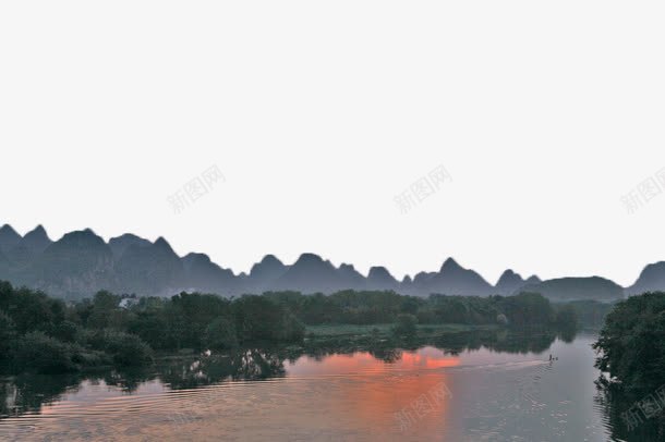 广西桂林山水png免抠素材_新图网 https://ixintu.com 山 旅游景点 桂林山水 水