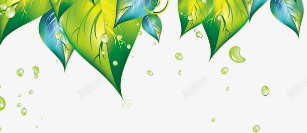 春天叶子png免抠素材_新图网 https://ixintu.com 叶子 小清新 春天 春节 清爽