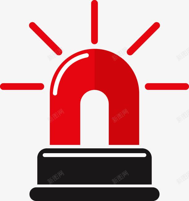 红色报警器png免抠素材_新图网 https://ixintu.com 仪器 卡通报警器 报警 报警器 报警系统 报警装置 灯光 矢量报警器 闪烁灯