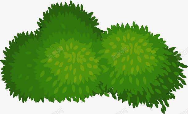手绘草丛png免抠素材_新图网 https://ixintu.com 免抠PNG 卡通草丛 大自然 绿色 绿草 花丛 花园草丛 草团