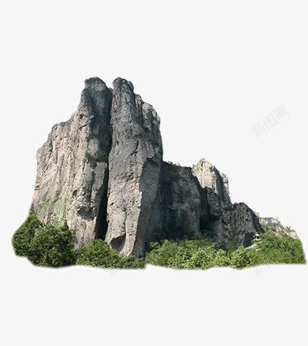 大山坡里png免抠素材_新图网 https://ixintu.com 大山 山 植物 绿色