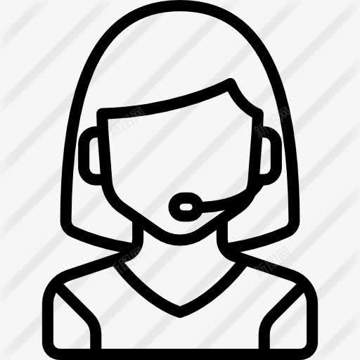 运营商图标png_新图网 https://ixintu.com 人 手机 操作员 用户支持 电话 职业 职业和工作