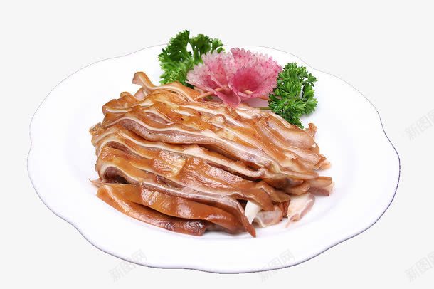 酱猪耳png免抠素材_新图网 https://ixintu.com 中华美食 传统美食 凉菜猪耳朵 家常菜拌猪肉 湘菜 餐饮美食